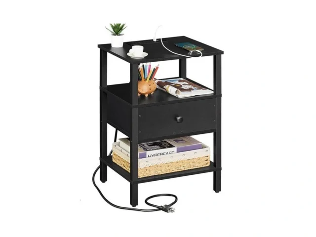 Lerliuo Nightstand With Charging Station And Usb… – Coupon