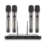 Boeska Wireless Microphone System 4-channel Uhf... - Coupon