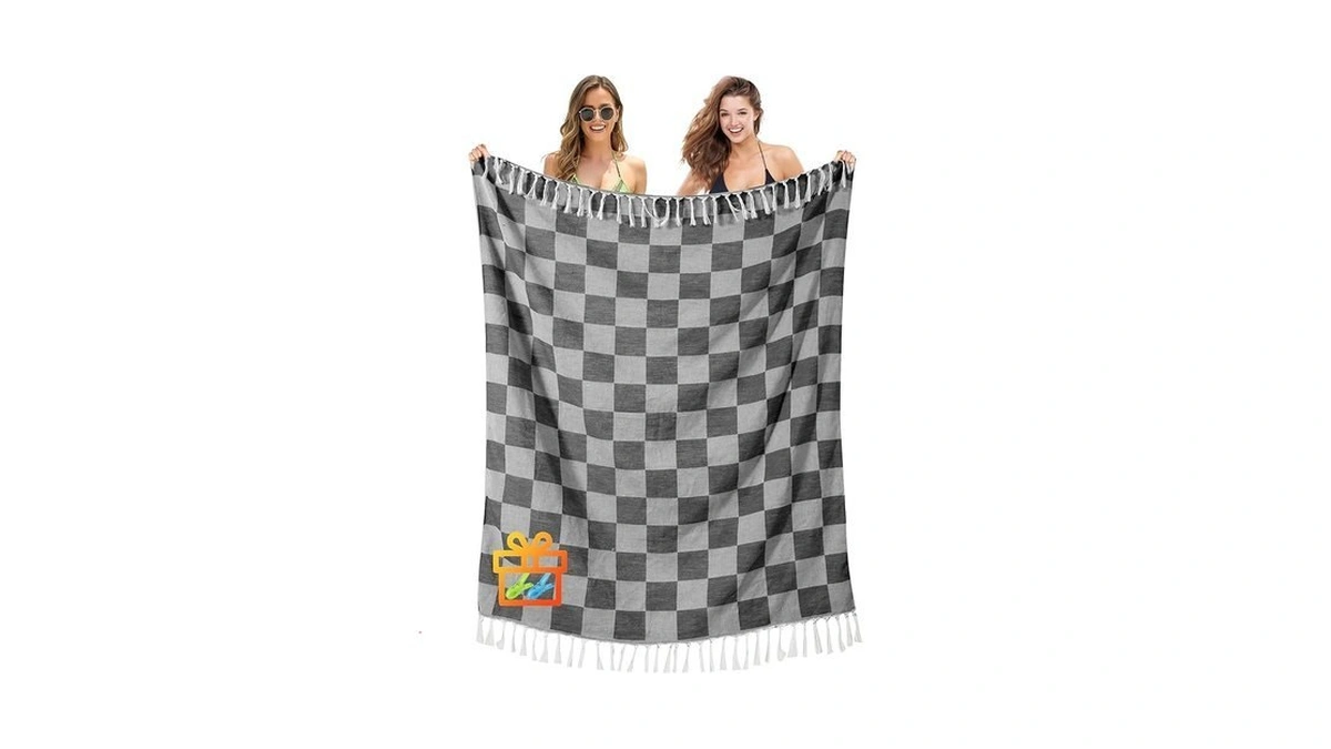 Antfuny Giant Beach Towel Blanket Autumn Outing... - Coupon