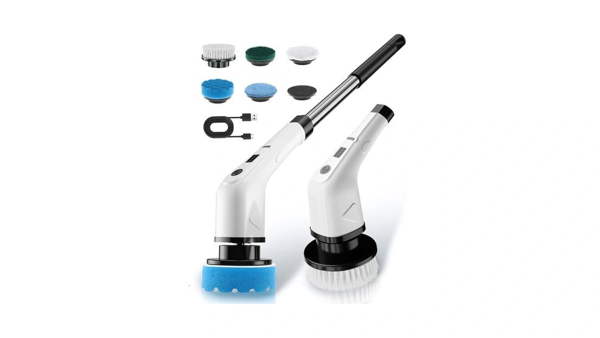 Electric Spin Scrubber Cordless Power Scrubber For... - Coupon