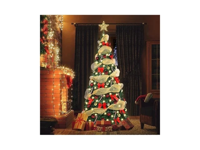 6ft Prelit Pop Up Christmas Tree Decoration… – Coupon