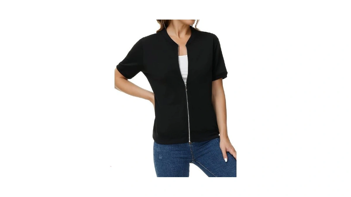 Kancy Kole Women Casual Sweatshirts Short Sleeve... - Coupon