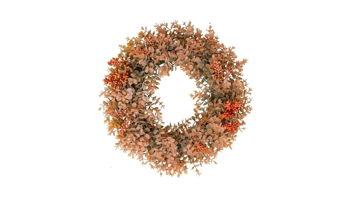Eucalyptus Fall Wreaths For Front Door 15 Handmade... - Coupon