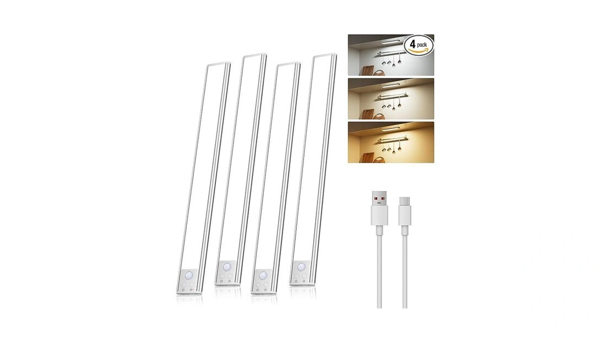 Diomart Under Cabinet Lights Wireless Motion Sensor... - Coupon