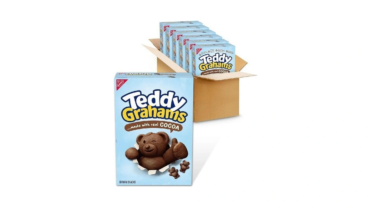 Teddy Grahams Chocolate Graham Snacks Bulk Kids... - Coupon