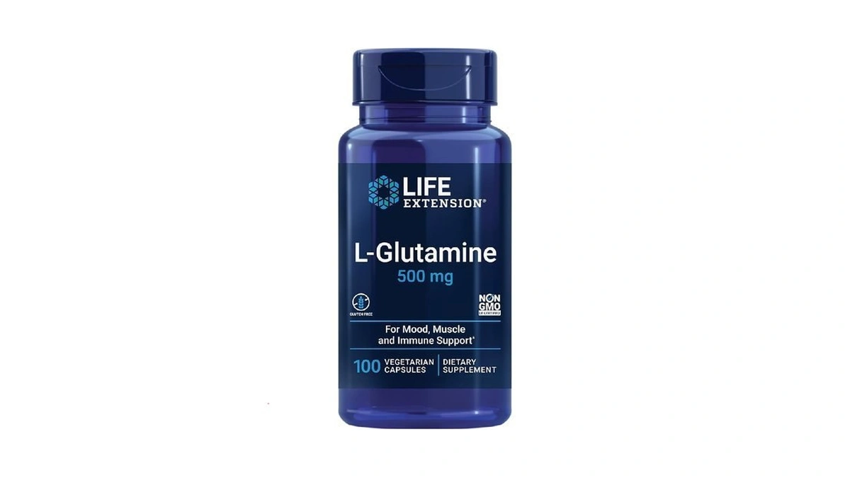 Life Extension L-glutamine 500 Mg L-glutamine Amino... - Coupon
