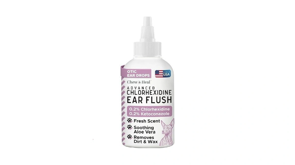 Chew Heal Labs Dog Ear Cleaner - Medicated Dog Ear... - Coupon