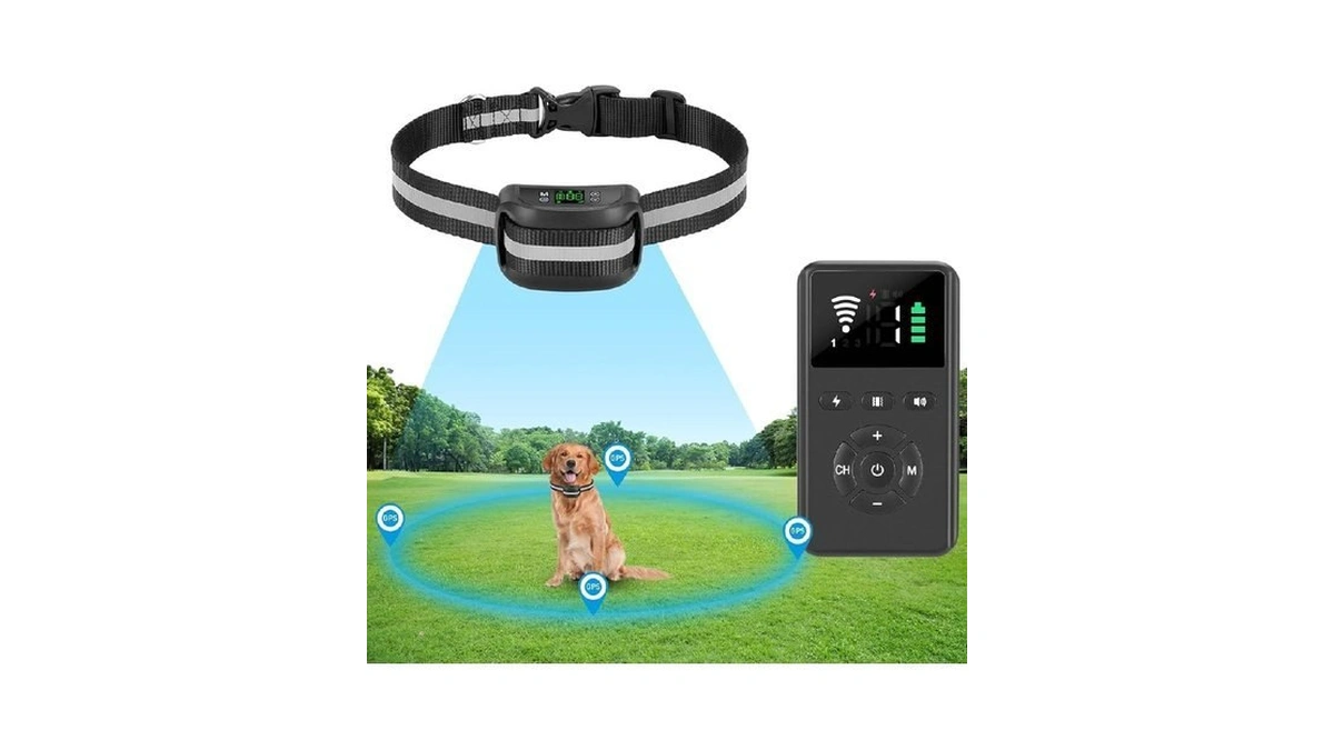 Voistino 2 In 1 Gps Wireless Dog Fence With Remote... - Coupon