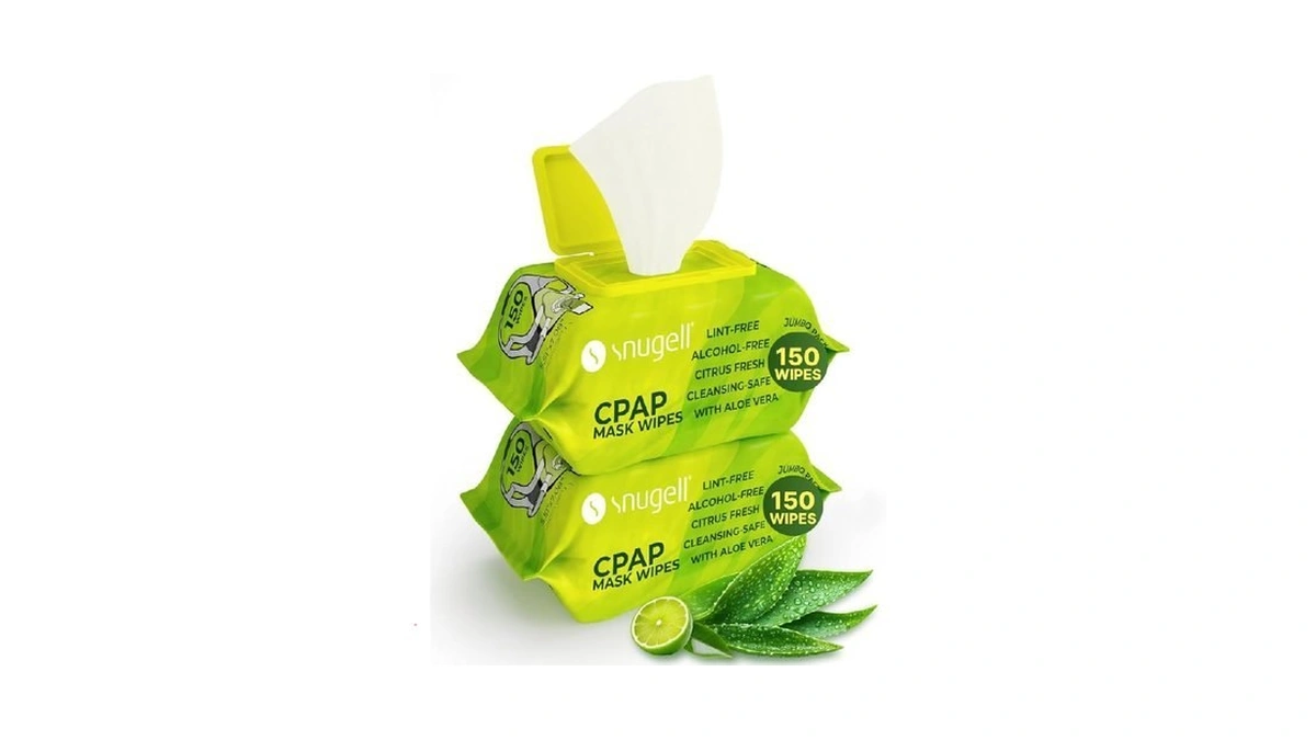 Snugell Cpap Mask Wipes Soft Cotton With Aloe Vera... - Coupon