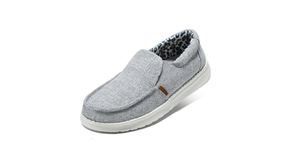 Stq Slip On Canvas Loafers For Women Orthopedic... - Coupon