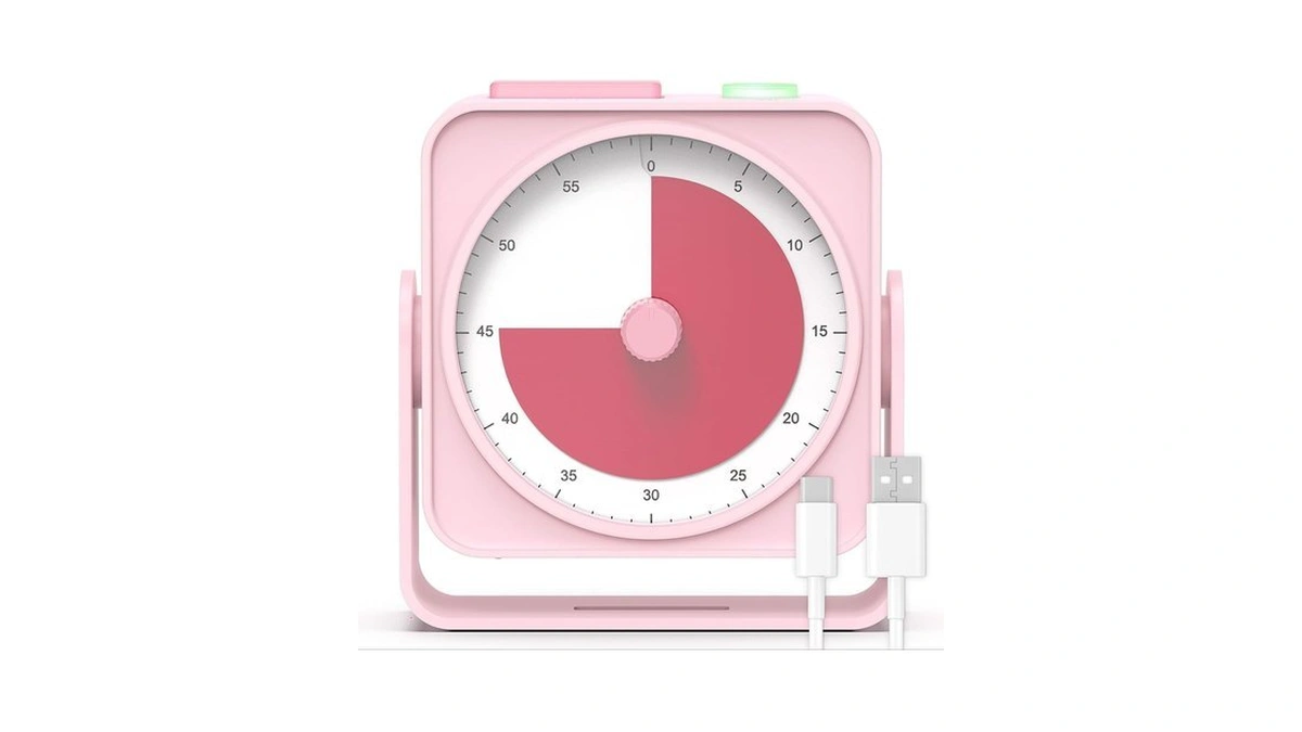 Rechargeable Visual Timer 60-minute For Classroom... - Coupon