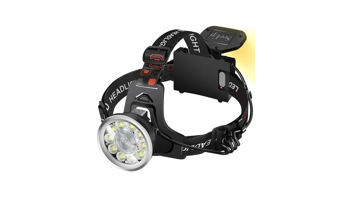 Seeup Headlamp Spotlight Flashlight Bright Led... - Coupon