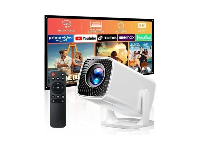 Mini Projector With 4k Support Portable Projector… – Coupon