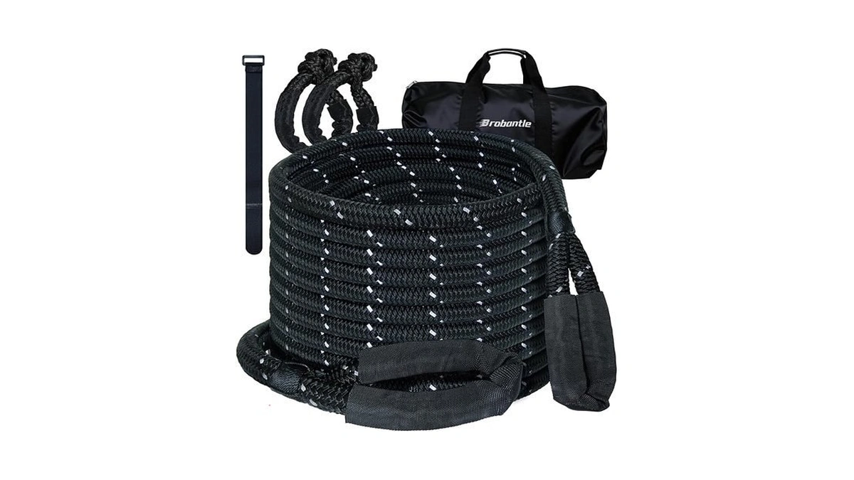 Kinetic Recovery Tow Rope 5 8 X 20ft 38000lbs... - Coupon