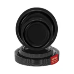 50 Black Paper Plates For Party Set Includes 25-9... - Coupon