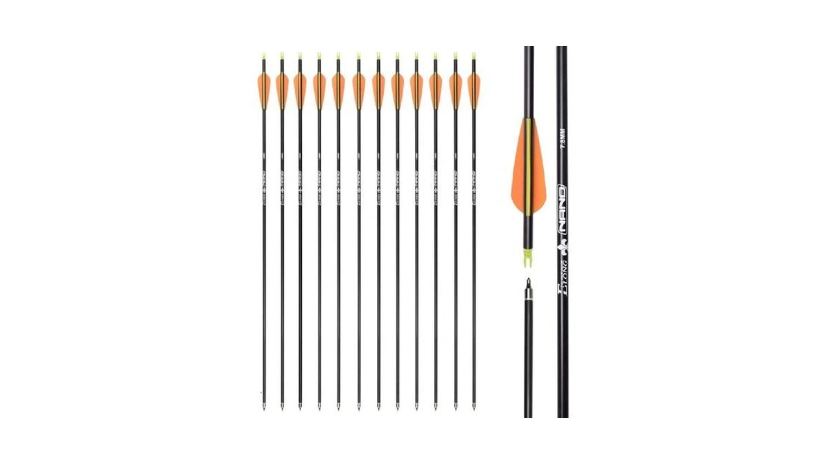 26 Inch Carbon Arrow Hunting Arrows With 100 Grain... - Coupon