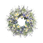 24 Inches Summer Wreaths For Front Door Blue Summer... - Coupon