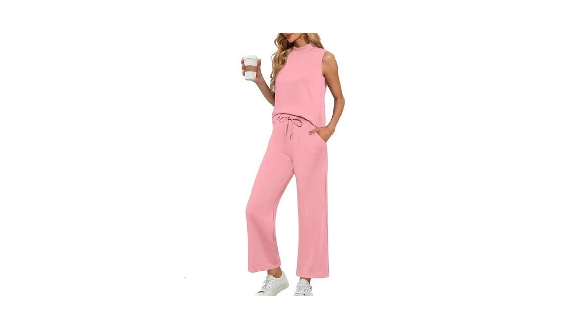 Lepunuo Two Piece Sets For Women Summer Outfits... - Coupon