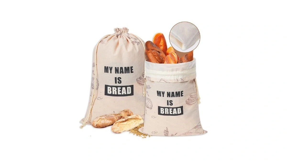 Togetrue Bread Bags For Homemade Bread Organic... - Coupon