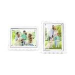 Acrylic Picture Frames 5x7in Clear Scalloped Design... - Coupon