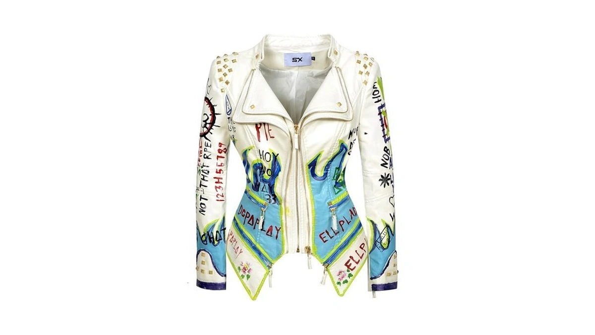 Fashion Sx Women S Punk Floral Embroidered Short... - Coupon