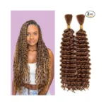 Deep Wave Bulk Hair For Braiding Wet And Wavy Micro... - Coupon