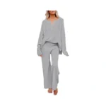 Pink Queen Women S 2 Piece Knit Outfit Set Long... - Coupon