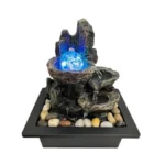 Indoor Tabletop Water Fountain Rotating Ball Rock... - Coupon