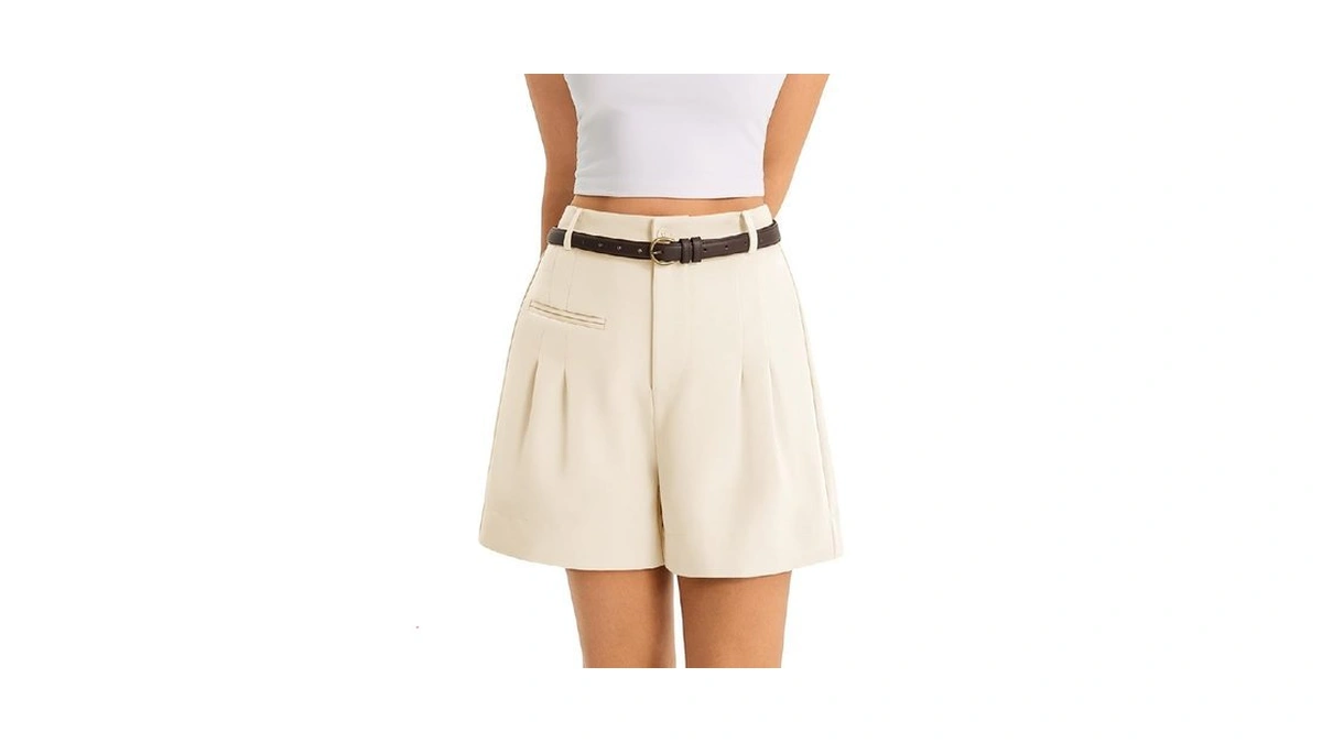 Cicy Bell Womens Wide Leg Dressy Shorts Casual... - Coupon