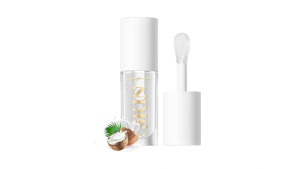 Langmanni Moisturizing Lip Oil No-sticky Lip Gloss... - Coupon
