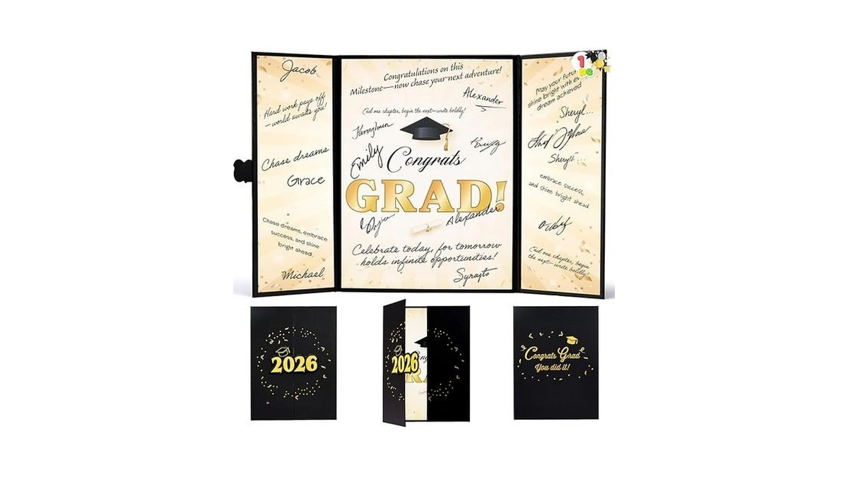 Joyin 2026 Graduation Guest Book Alternative 12... - Coupon