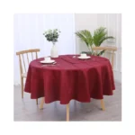 Randall Holiday Round Tablecloth Red 70 Waffle... - Coupon