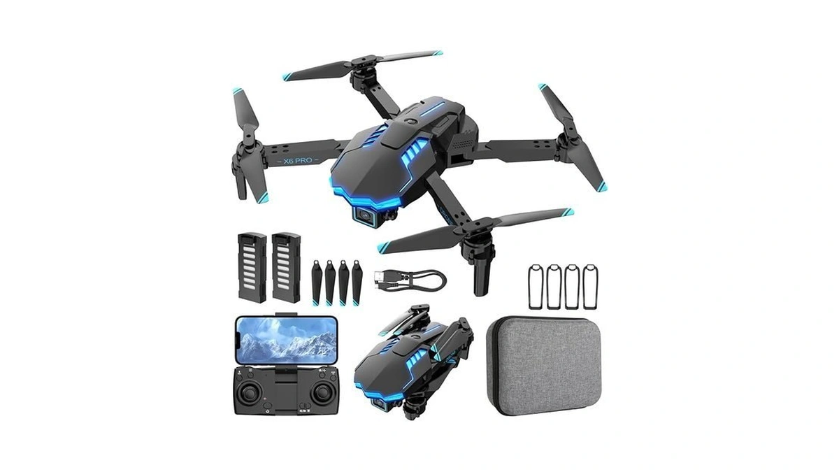 Drone With Camera 1080p With Brushless Motor Drone... - Coupon