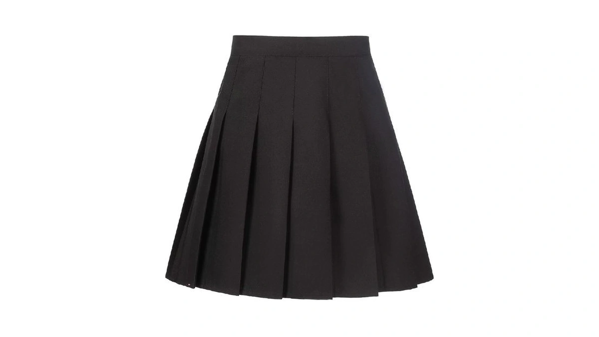 Yewsea Womens Pleated Skirt For Girl Black Athletic... - Coupon