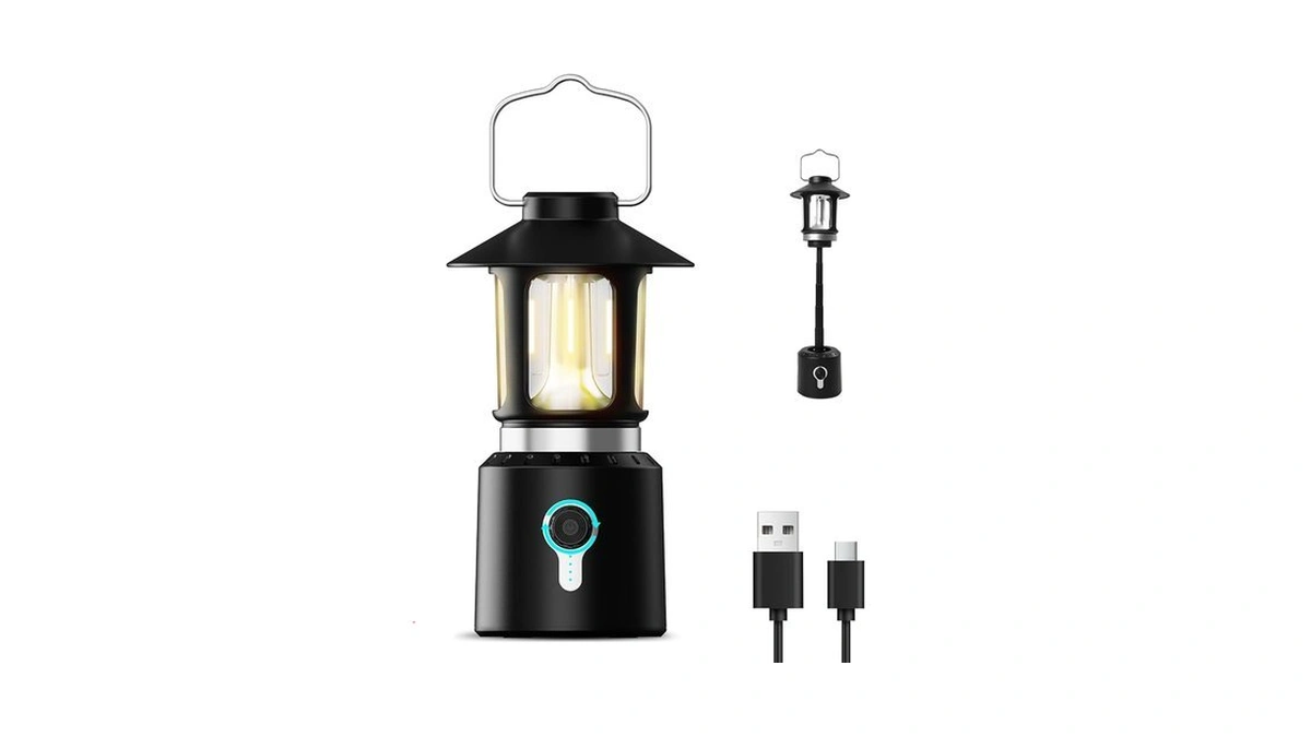 Telescopic Led Camping Lantern 8000mah Battery... - Coupon