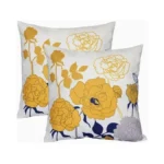 Sykting Yellow Floral Pillow Covers 18x18 Set Of 2... - Coupon
