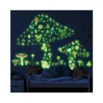 Glow In The Dark Mushroom Wall Decals Watercolor... - Coupon