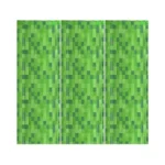 Calmi 3 Pack Green Foil Fringe Curtains Pixel... - Coupon