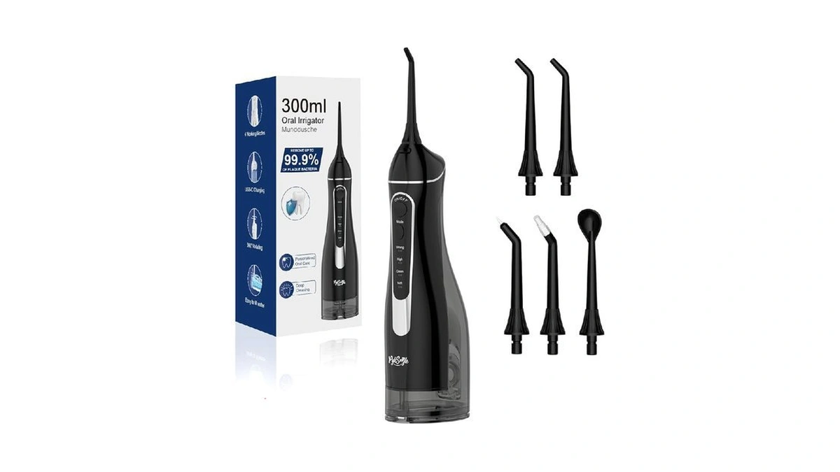 Water Flosser Teeth Pick Cordless Dental Pick For... - Coupon
