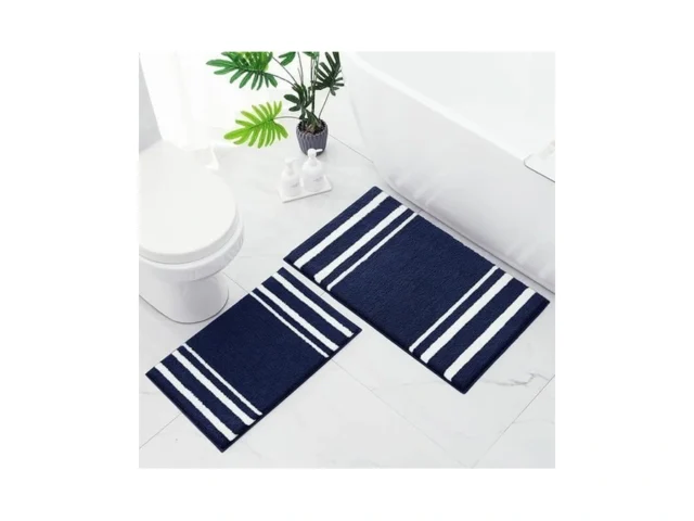 Homeideas Bathroom Rug Set 2 Piece Striped Super… – Coupon