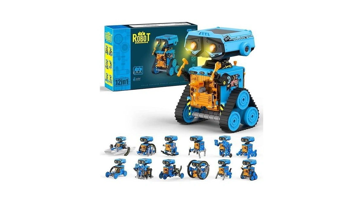Stem Solar Power Robots Toys For Boys Aged 8-12 12... - Coupon