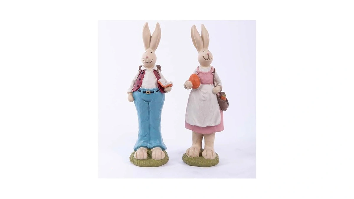 Ennas Easter Bunnies Hand Painted With Easter... - Coupon