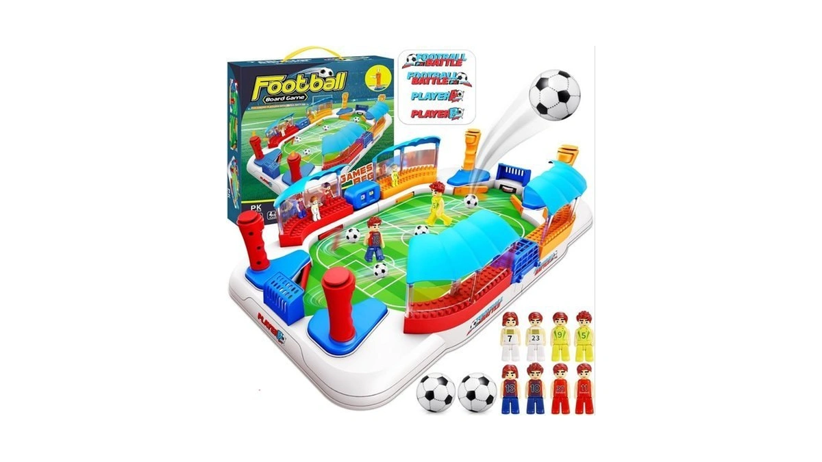 Mini Foosball Table Game Soccer Toys For Kids Ages... - Coupon
