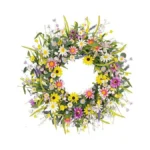 Yawwind 24 Inches Summer Wreaths For Front Door... - Coupon