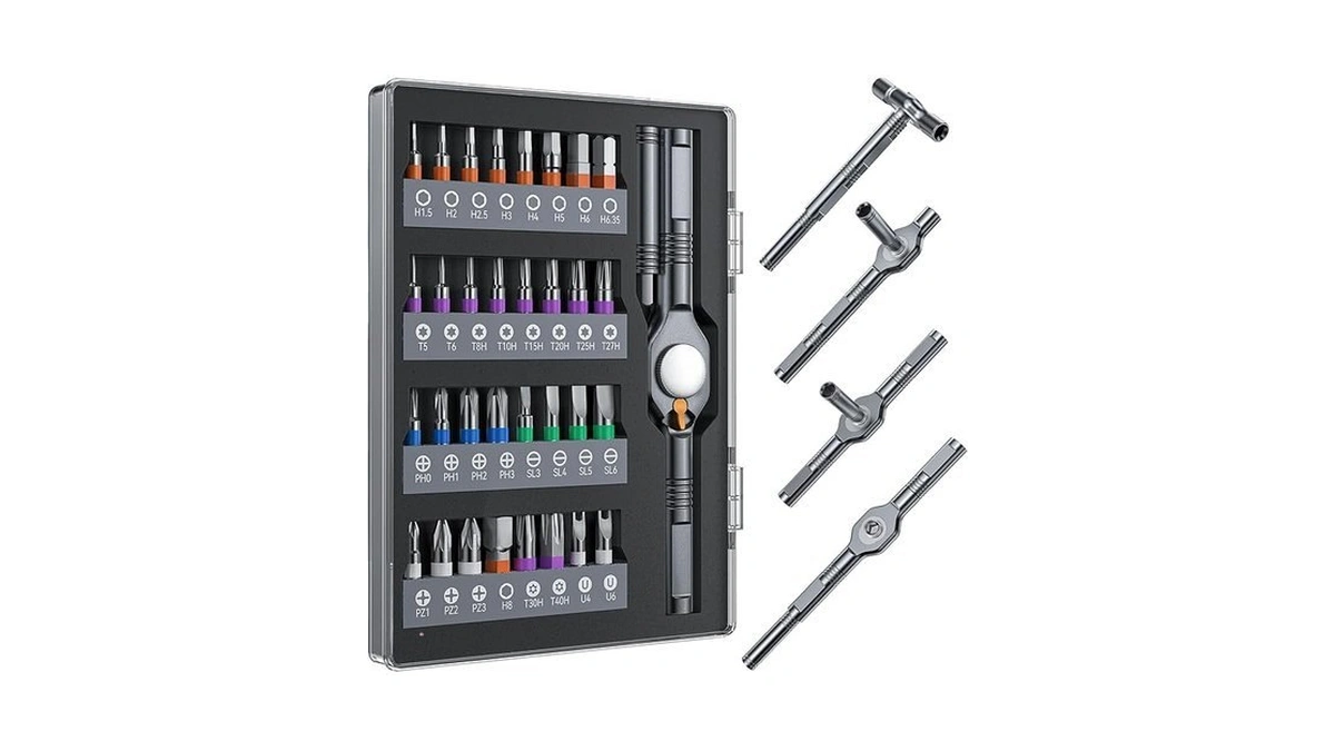 Wesdut 32in1 T Handle Magnetic Ratchet Screwdriver... - Coupon