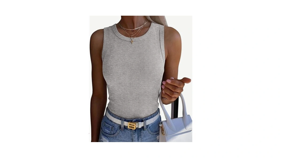 Zeagoo Womens Sleeveless Tops 2026 Summer High Neck... - Coupon