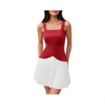 Angashion Womens Summer Sleeveless Mini Dress... - Coupon