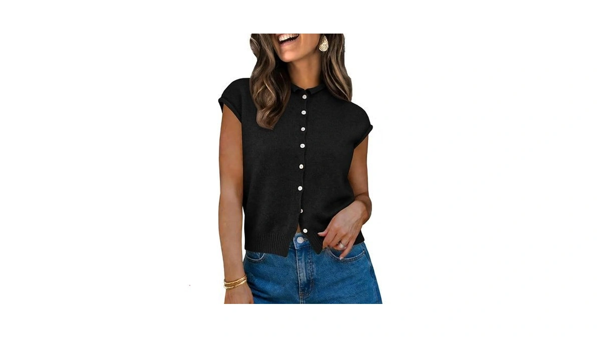 Unclecat Womens Cap Sleeve Cardigans Lightweight... - Coupon