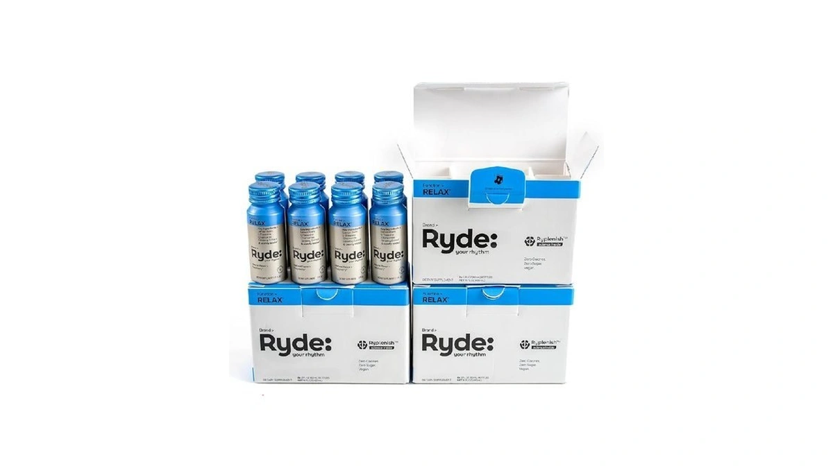 Ryde Relax Shot Raspberry Flavor Lemon Balm... - Coupon