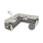 Arfntevss Waterproof Corner Sectional Couch Covers... - Coupon